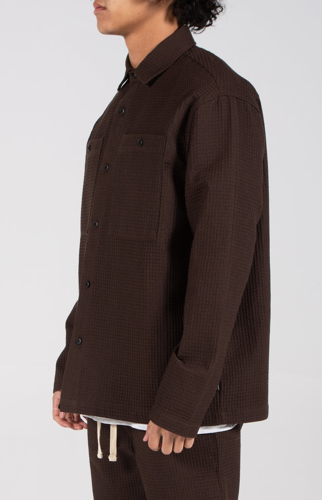 Ace Overshirt | Brown