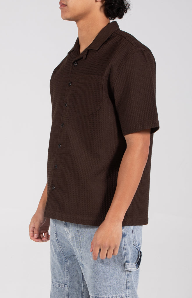 Cerritos SS Woven | Brown